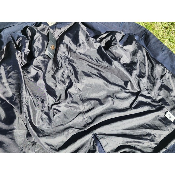 Daily Paper Blue Button Coat w/pockets Size Medium - Picture 9 of 10